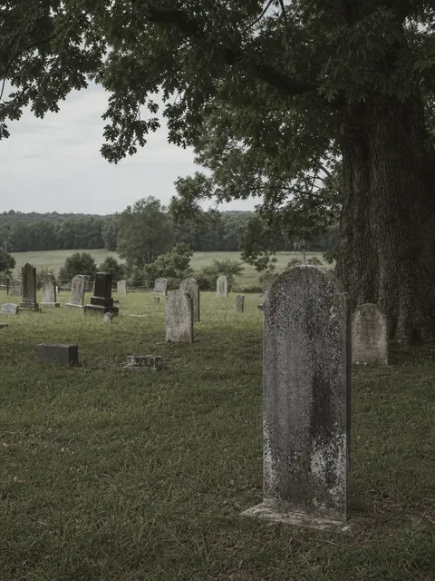 A quiet historic cemetery in Gibson County, Tennessee