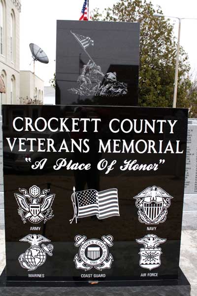 honor2 — Veterans Memorial, Crockett Co., TN