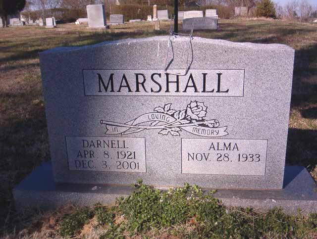 marsh d a — Mt. Carmel CemeteryDyer Co., TN