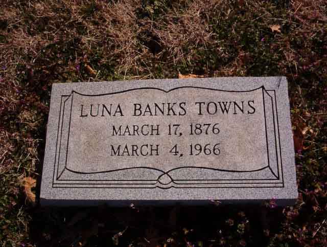 towns lb — Mt. Carmel CemeteryDyer Co., TN