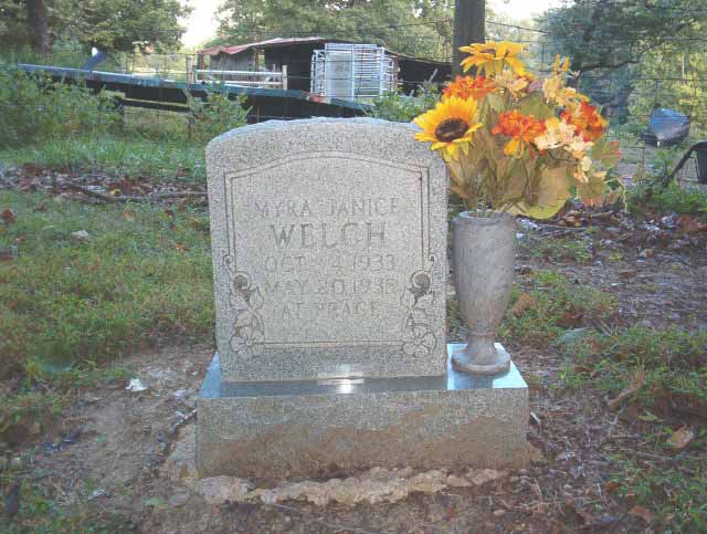 welch mj1 — Oak Grove Church of Christ CemeteryDyer Co., TN