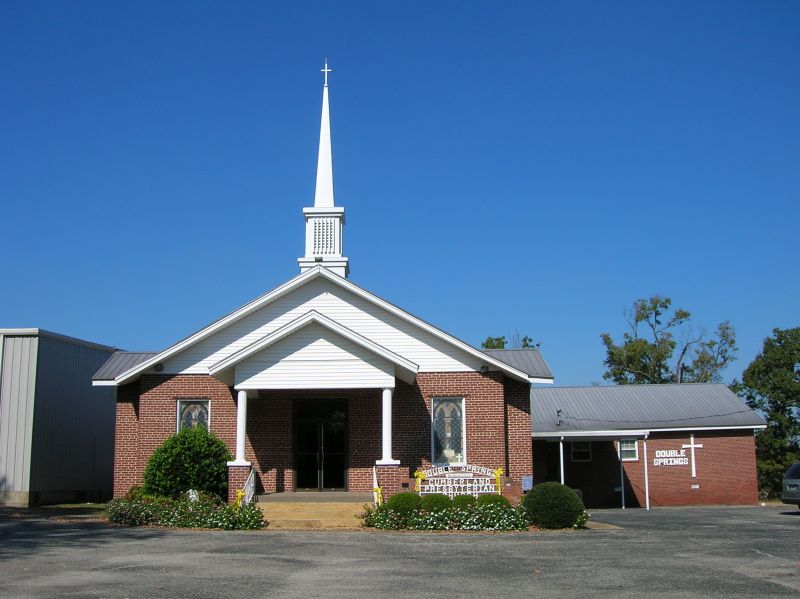 Double Springs Church — DOUBLE SPRINGS CUMBERLAND PRESBYTERIAN CHURCH CEMETERY