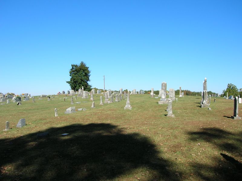 Oak Grove Cemetery — Oak Grove Baptist Church and Cemetery