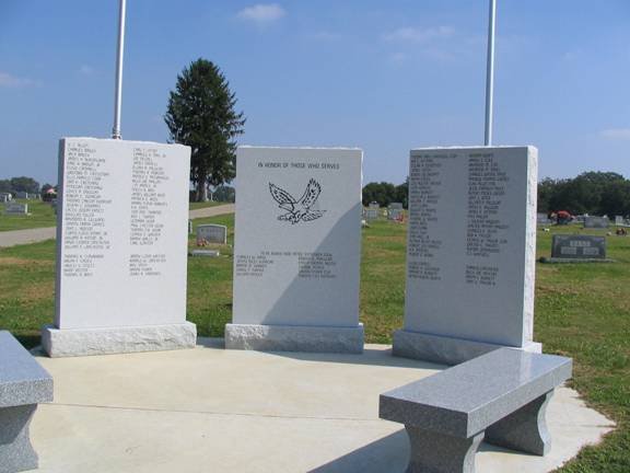 Walnut Grove Memorial — First Monument