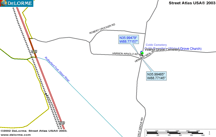 CobbMap — COBB CEMETERY