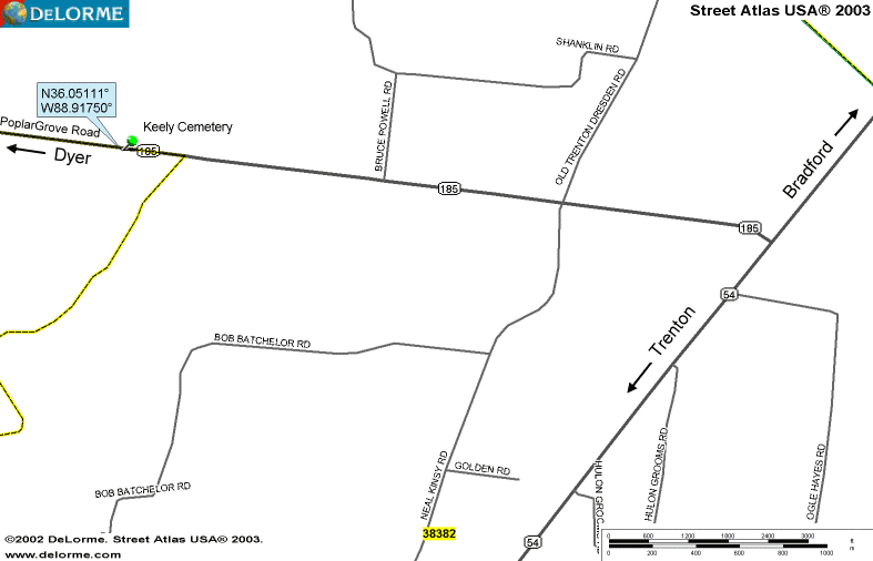 KeelyMap — KEELEY CEMETERY