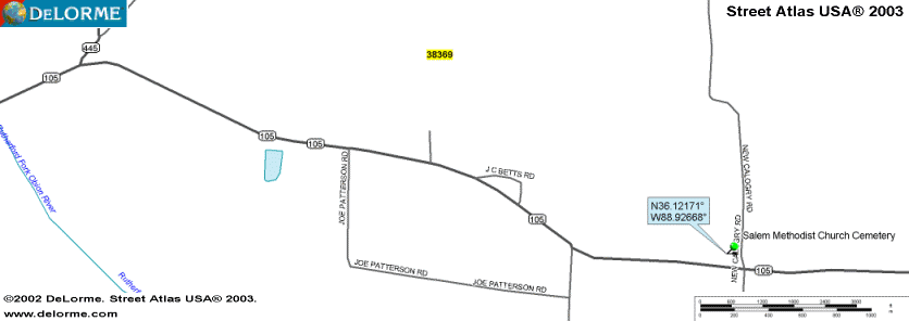 SalemMethChurchMap — Salem Methodist Church and Cemetery