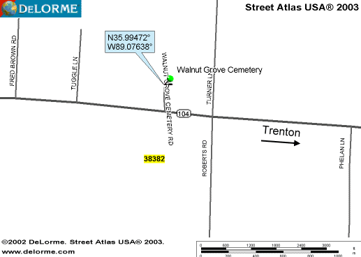 WalnutGroveMap — First Monument