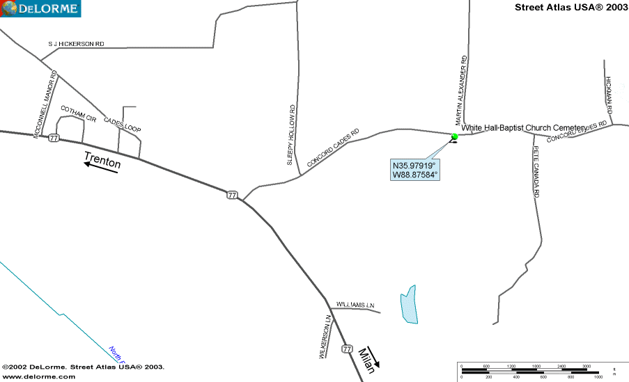 WhiteHallBaptistMap — MapQuest