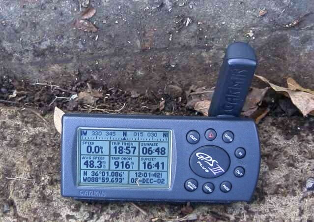 GPS — BIGGS BURIAL SITE