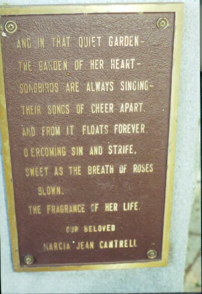 That Quiet Garden — Cantrell Cemetery