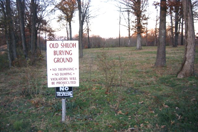 Old Shiloh Grounds4 — OLD SHILOH BURYING GROUND