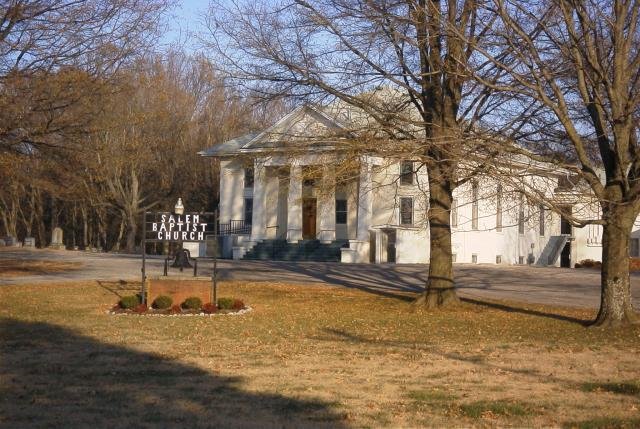 Salem Church — SALEM BAPTIST CHURCH CEMETERY